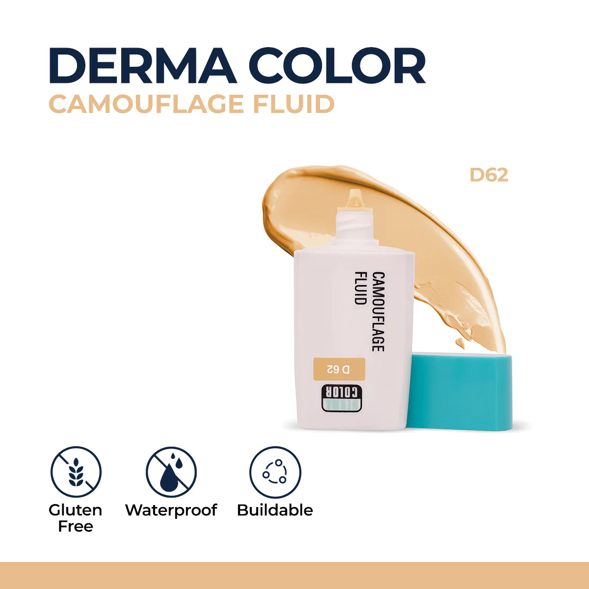 Kryolan - Derma Color Camouflage Fluid