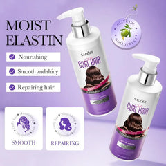 Sadoer Hair Volumizing Cream Hair Conditioner Volume Lift Styling Cream Curly & Nourishing Hair Care 300ml