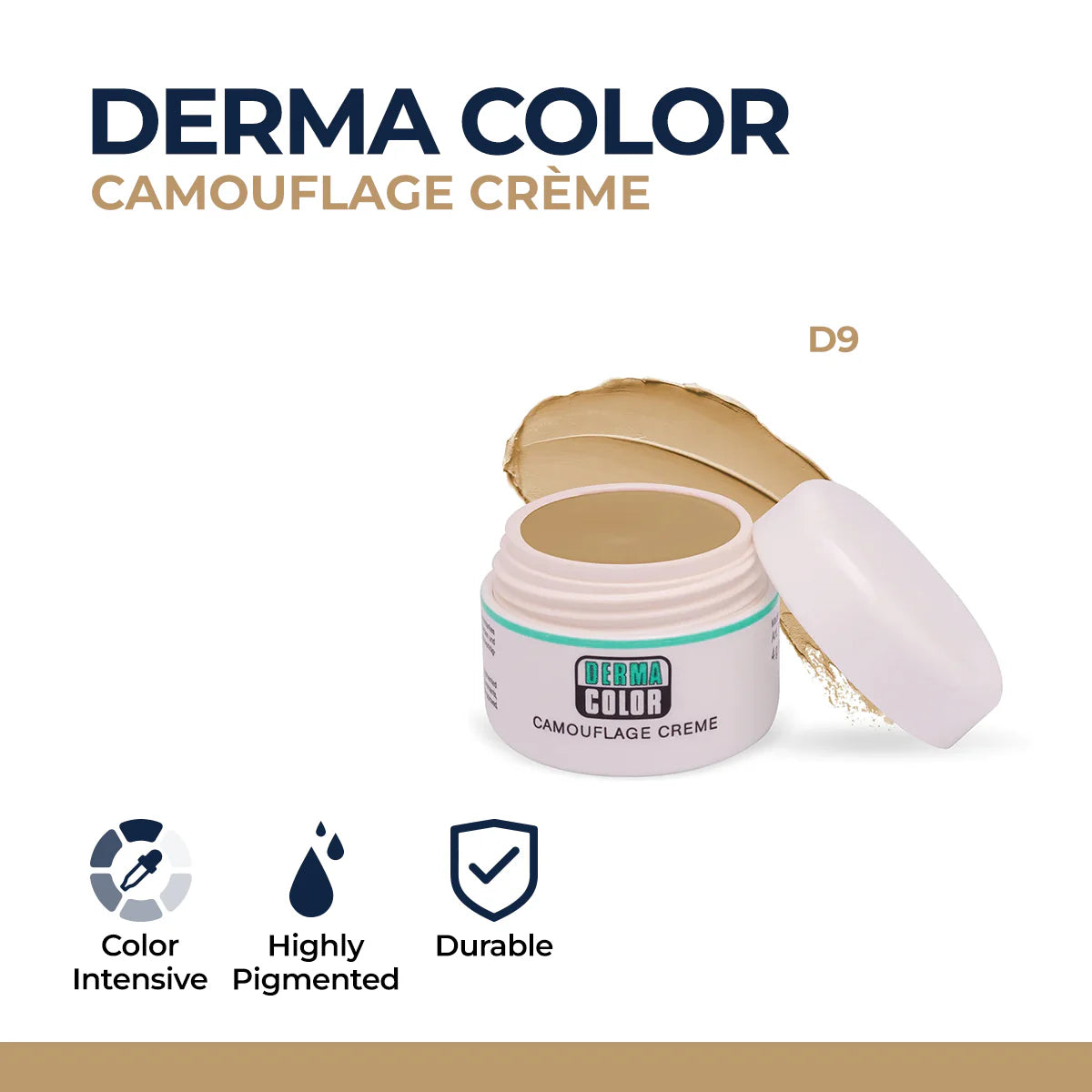 Kryolan - Derma Color Camouflage Crème 30 GM