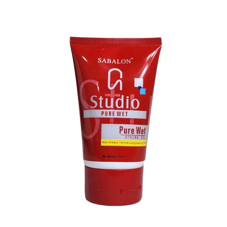 Sabalon Studio Pure Wet Styling Gel Long Lasting Hold 100ml