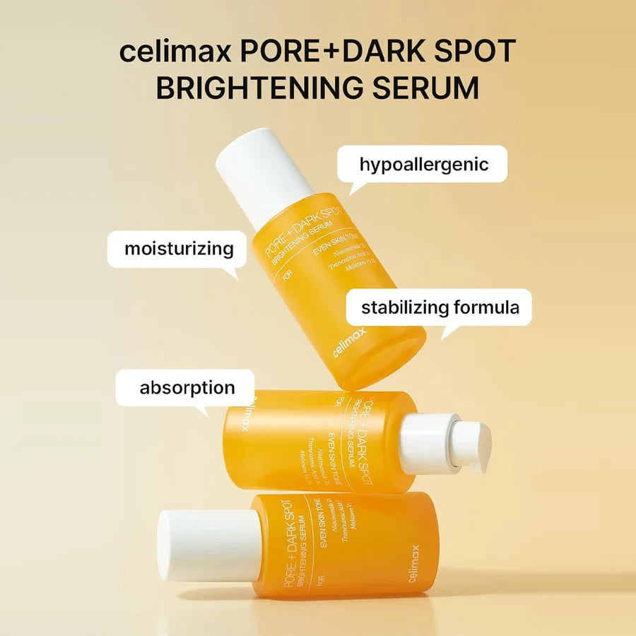 Celimax Pore & Dark Spot Brightening Serum – 30ml