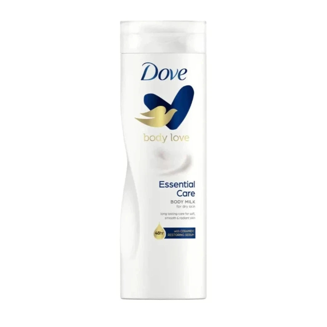 Dove Body Love Body Milk Lotion, for dry skin, Essential Care 250mL