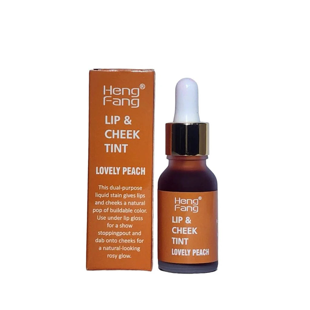 Heng Fang Natural Effect Buildable Color Magic Tint Lip & Cheek Stain Lip Tint 15ml