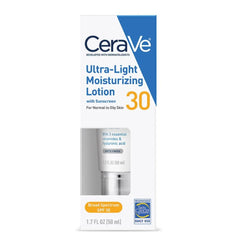 CeraVe Ultra Light Moisturizing Lotion with sun screen 50 mL (SPF 30)