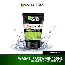 Garnier Men Acno-Fight Wasabi Facewash 100 ml