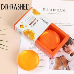 Dr.Rashel Vitamin C Brightening & Anti Aging Whitening Soap - 100gms