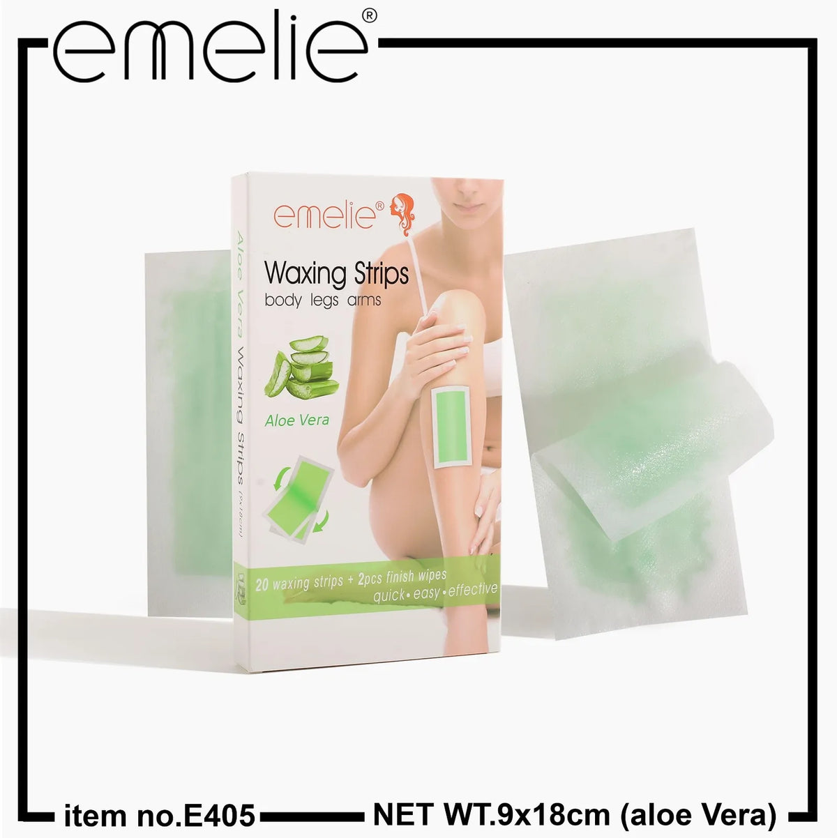 Emelie wax Strip Box Each