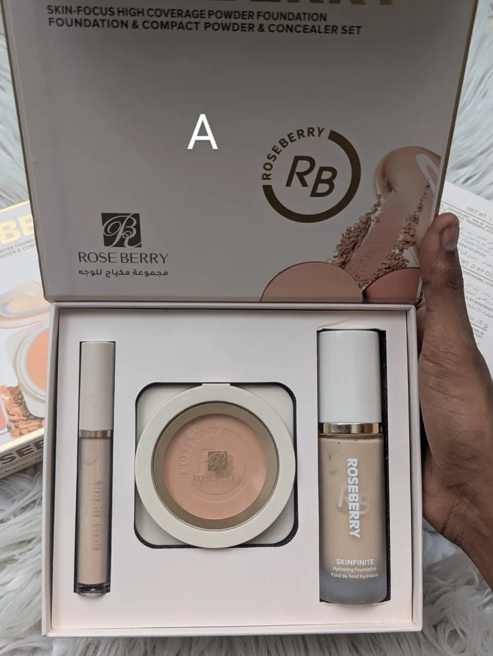 Rose berry 3 in 1 Face Kit