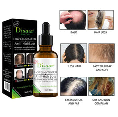DISAAR Hair Growth Essential Oil Anti Hair Loss Treatment - 30ml
