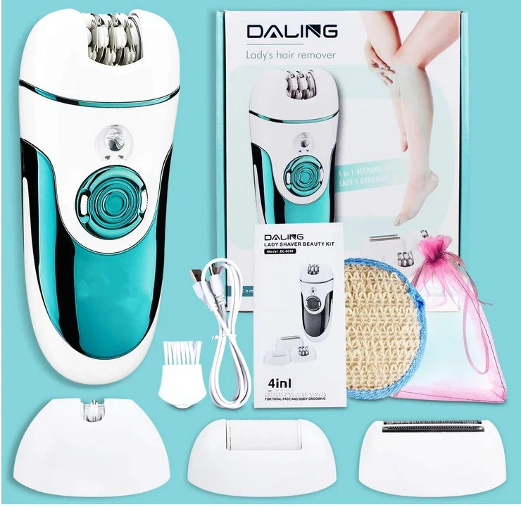 Daling Epilator for Women with 4 in 1 Cordless Rechargeable Razor