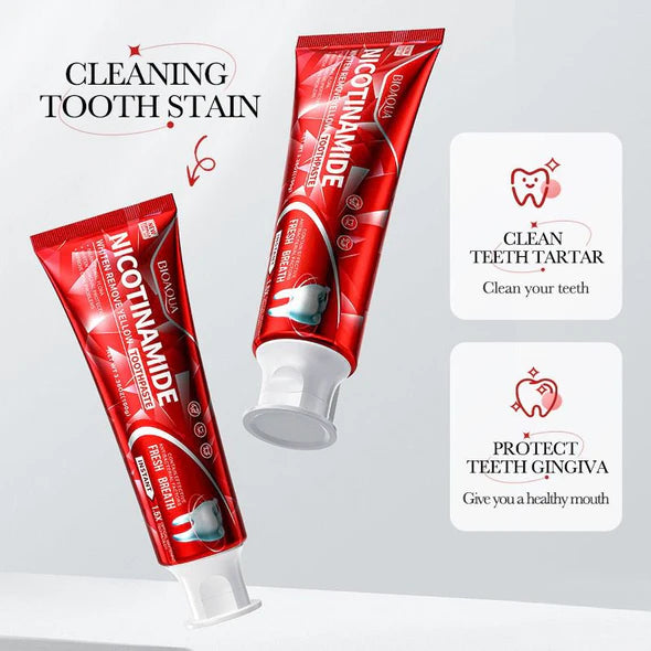 Bioaqua Baking Soda Nicotinamide Relive Protect Gums Toothpaste 100g