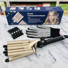 IFanze Professional Hair Curler | 5-barrels Iron