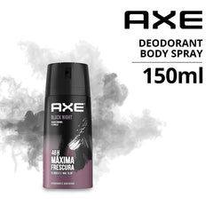 AXE Black Night – Black Caramel &amp; Vanilla Deodorant Body Spray (150ml)