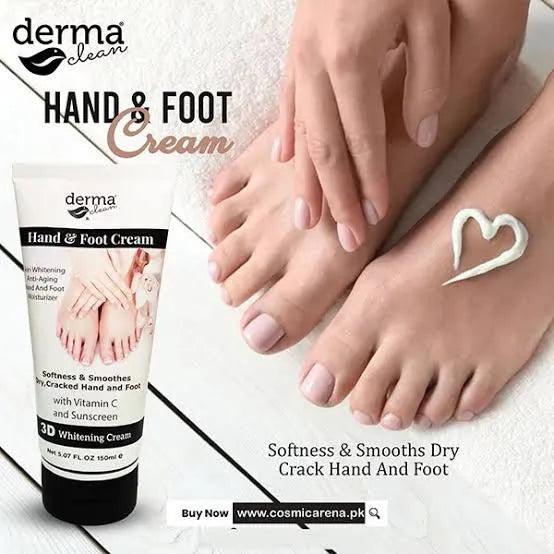 Derma Clean Hand & Foot Cream 150ml