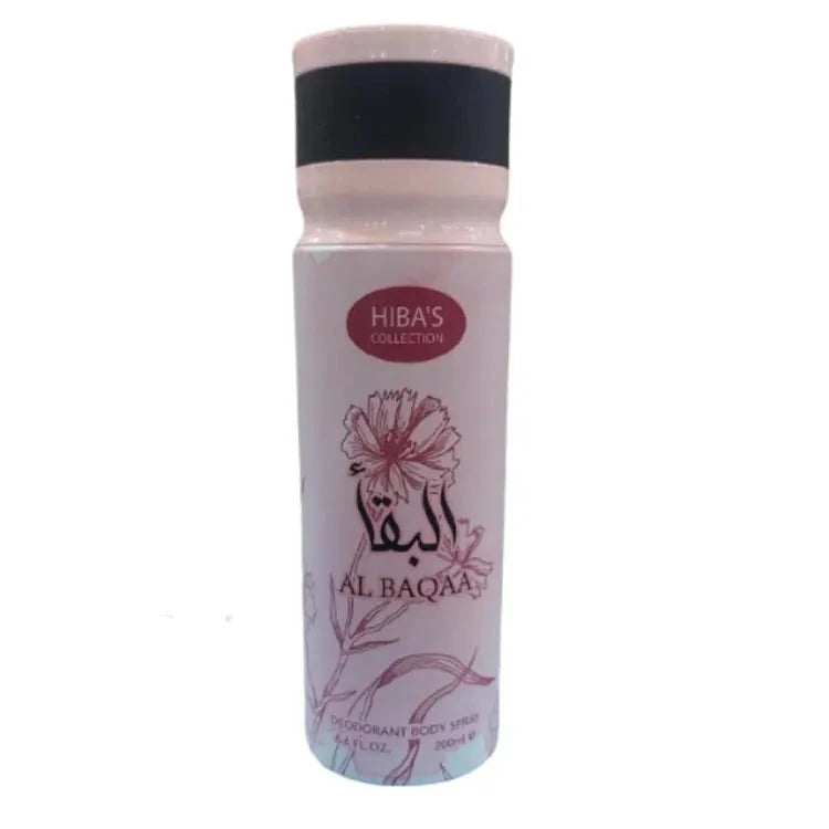 HIBA'S Collections Body Spray 200 ML AL Baqaa