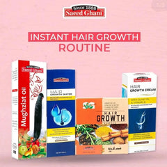 Set Of 4 Saeed Ghani Hair Growth Routine