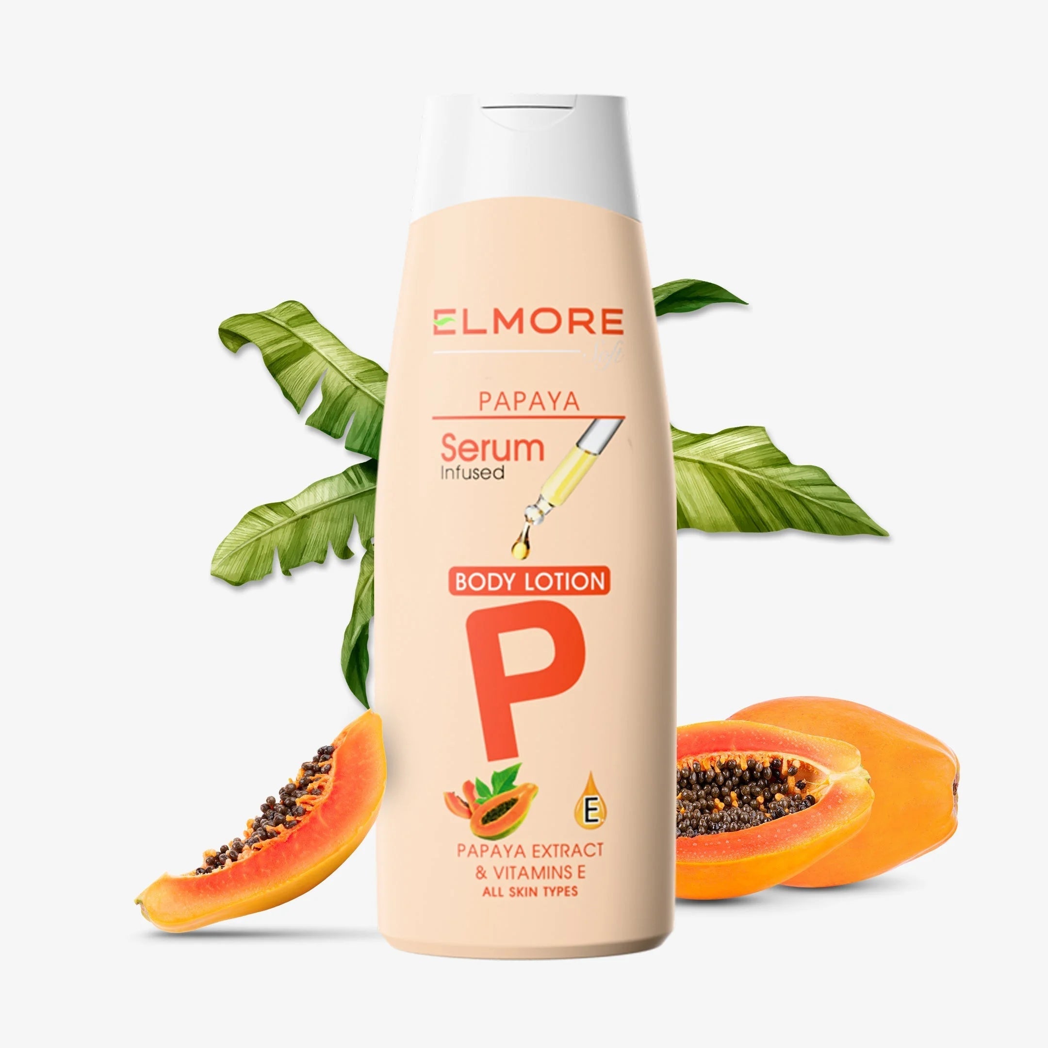 Elmore Papaya Skin Whitening Body Lotion - 250ml