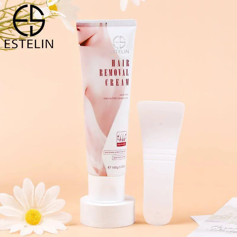 ESTELIN Aloe Vera Shea Butter Essence Oil Hair Removal Cream 100g