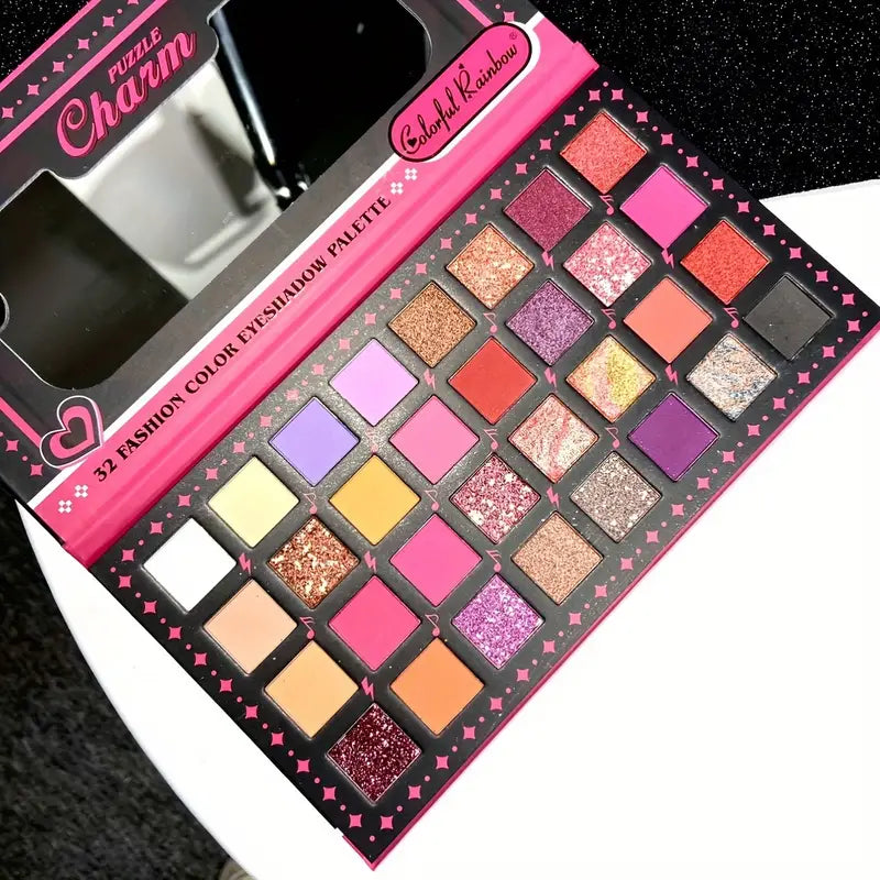 32 Color Barbie Eyeshadow Palette