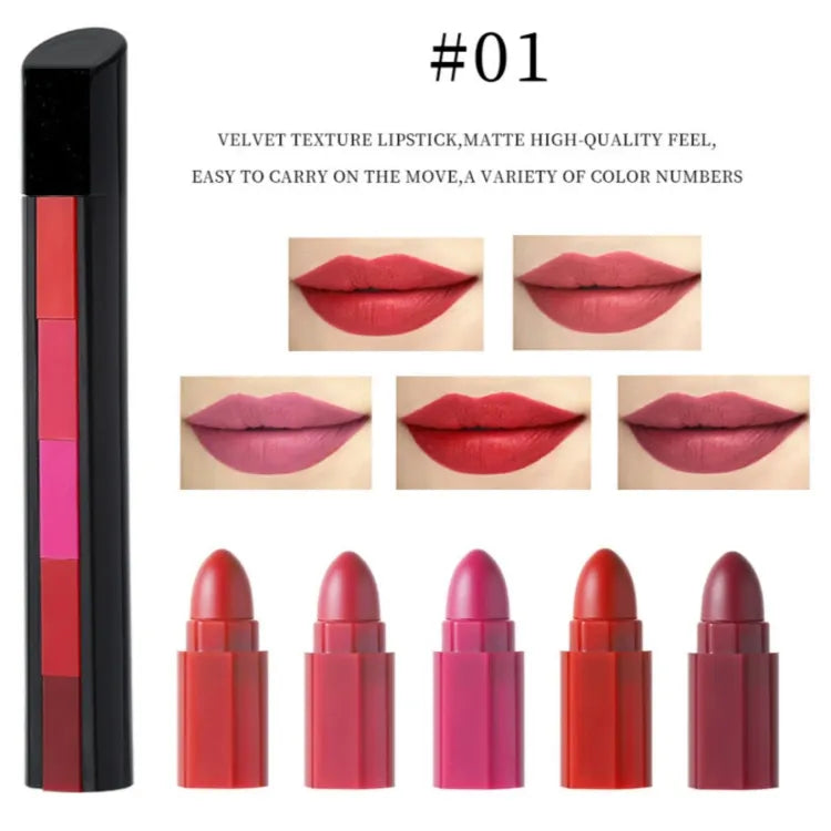 Huda Beauty 5 in 1 Lipstick
