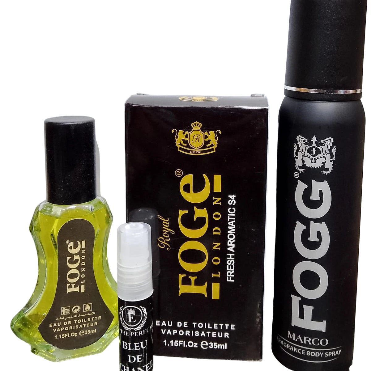 Fogg & Blue De Chanel 3-in-1 Fragrance Deal