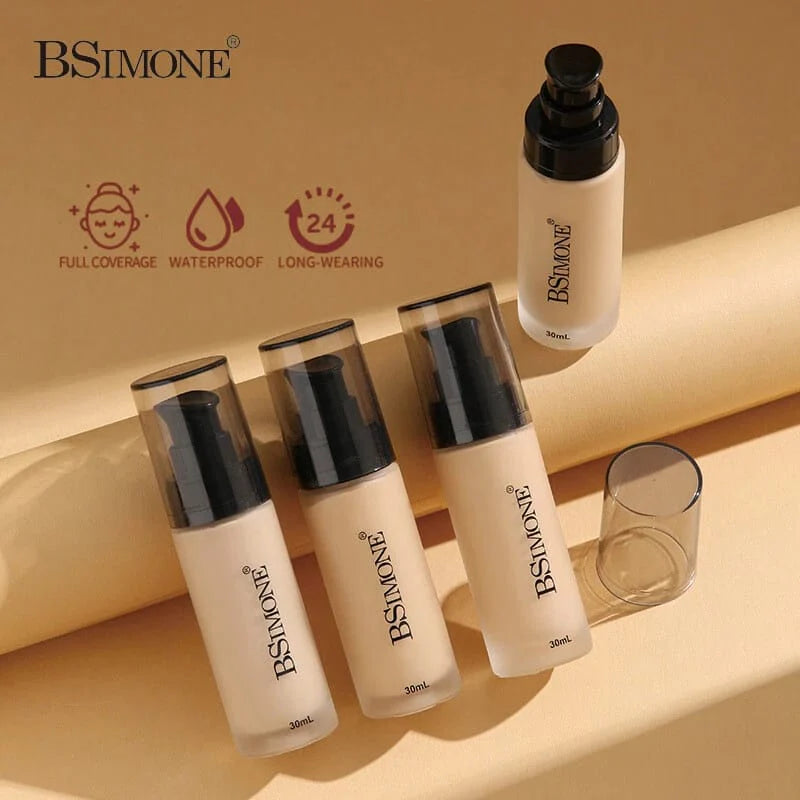 BSimone Long-Lasting High Coverage Foundation-30ml