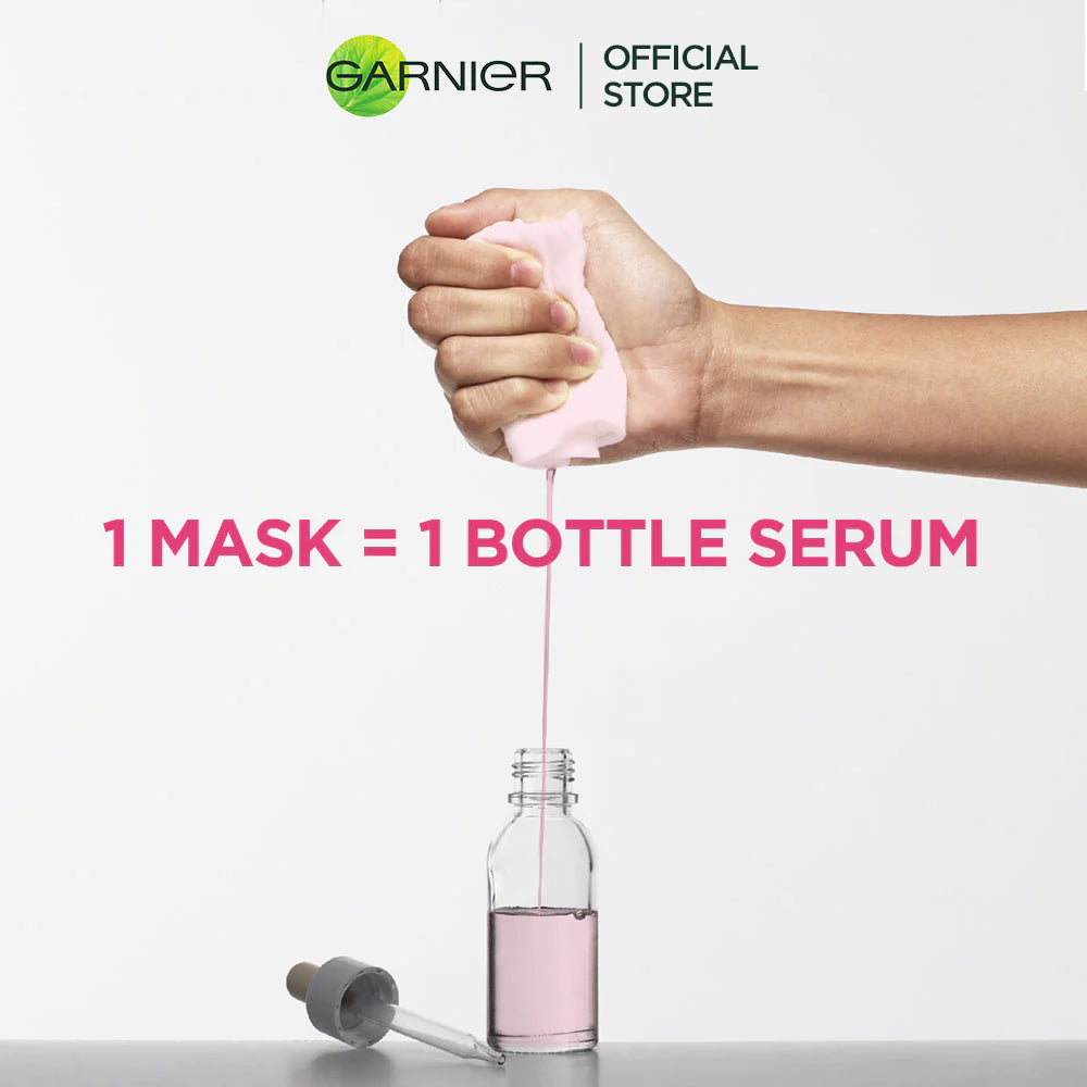 Garnier - Skin Active Hydra Bomb Sakura Tissue Face Mask
