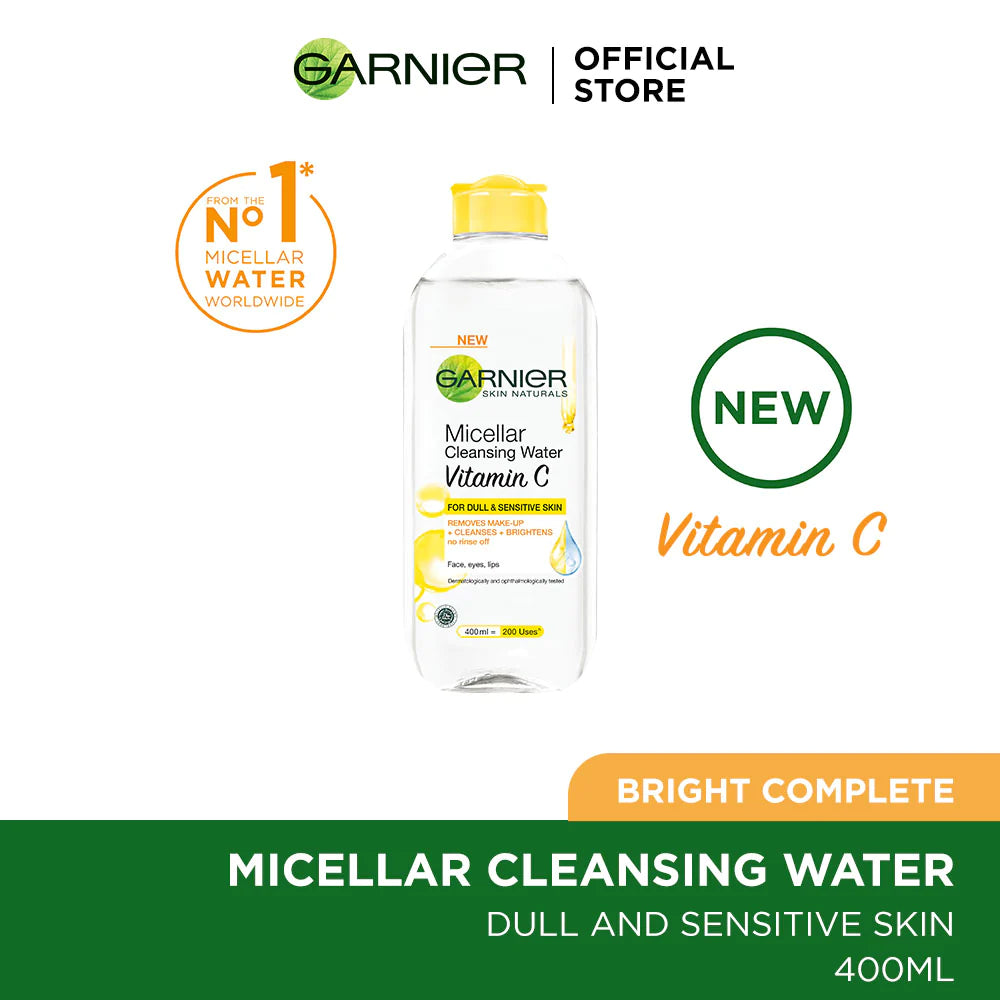 Garnier - Skin Active Vitamin C Micellar Makeup Cleansing Water