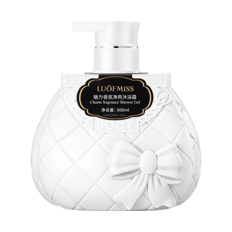LUOFMISS Charm Fragrance Shower Gel Body Wash 600ml