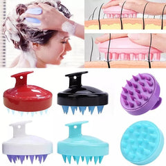 Portable Mini Silicone Hair Scalp Massage Comb