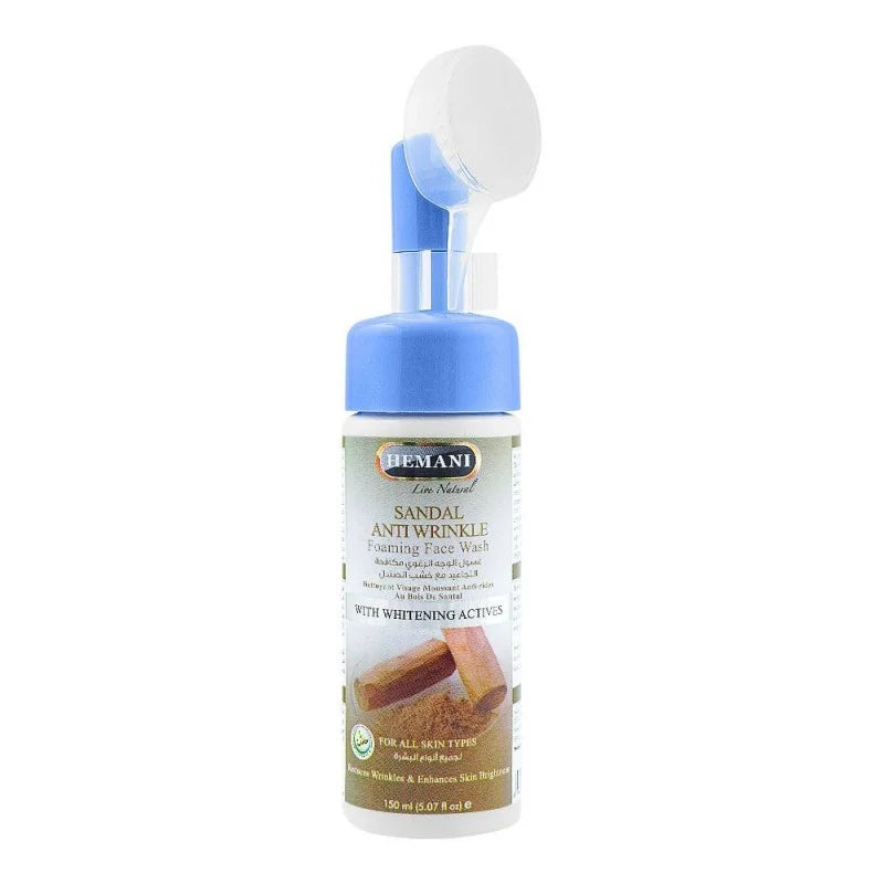 Hemani Anti Wrinkle Sandal Foaming Face Wash 150ml