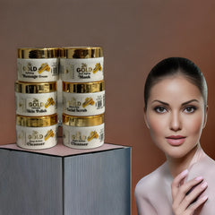 Vitally Gold 6 Steps Facial Set with  Free Gift Ceansing Milk
