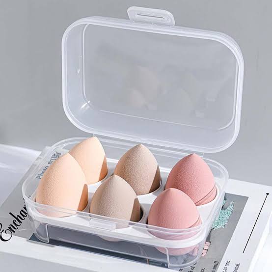 Beauty Blender 6 In 1 Makeup Foundation Sponges Cosmetic Puff-Soft Application