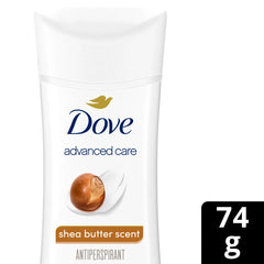 Dove Advanced Care Shea Butter Antiperspirant Deodorant Stick 74g