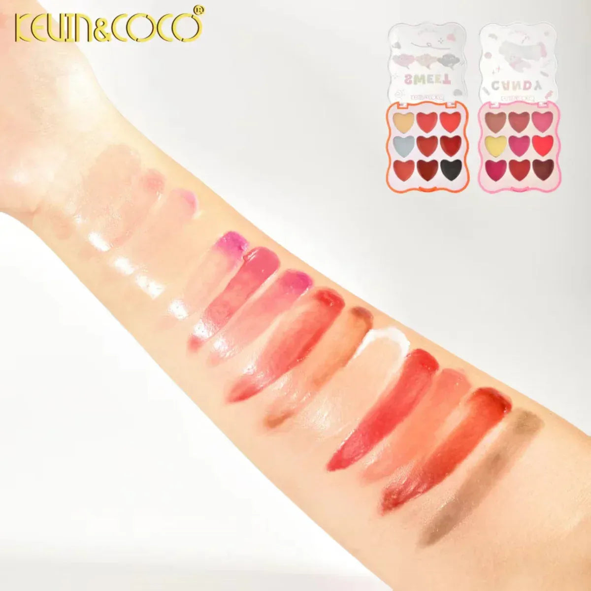 Kevin & Coco Heart Animal Candy Lip Cream - 9 Colors
