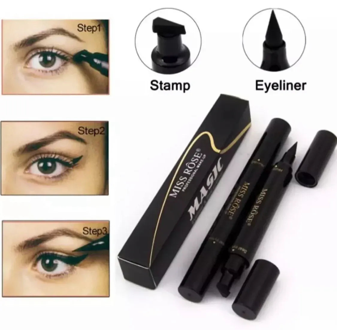 Miss Rose 2-in-1 Magic Eyeliner