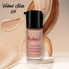 Kashee’s Eventone High Coverage Liquid Foundation-30ml