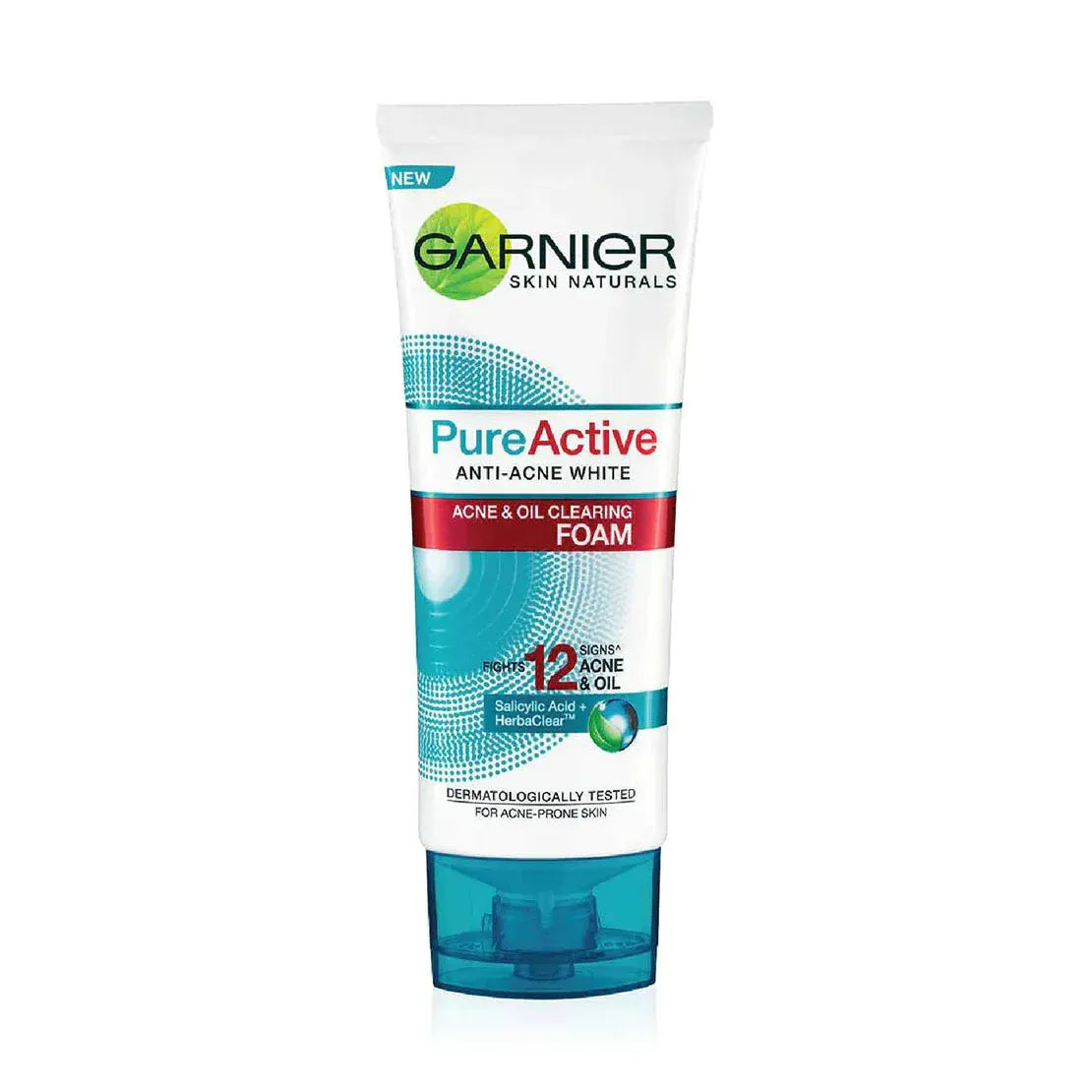Garnier Pure Active Anti Acne White Oil Clearing Foam Wash - 100ml ...
