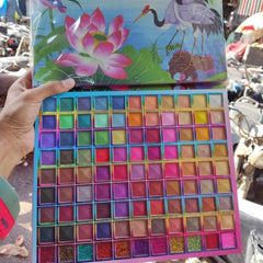 Romanky & Mini Queen Beauty Both Pigmented Eye Shadow Palette - 88 Colors