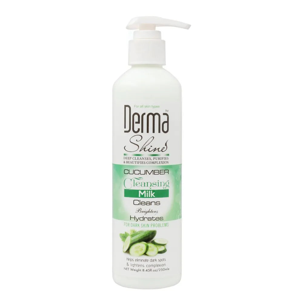 Derma Shine Cucumber Cleansing Milk - 250ml