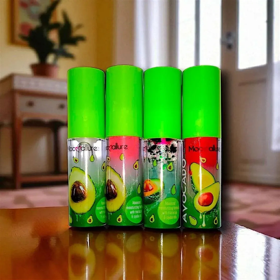 Mocallure Avocado Fruit Lip Gloss Set – 4 PCS