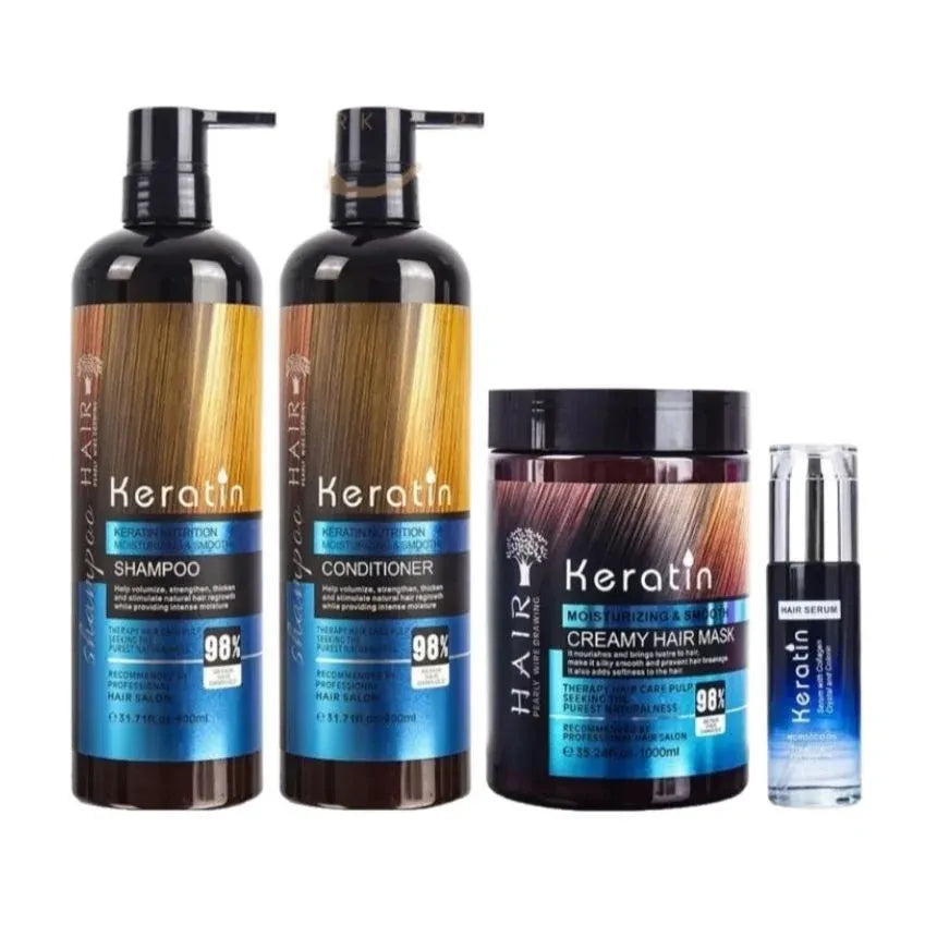 Keratin Hair Care Combo – 4 in 1 Set