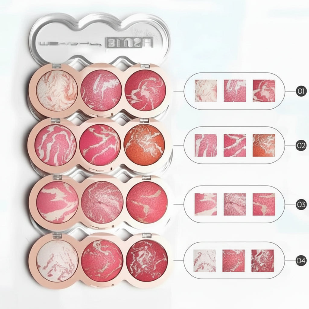 MSYAHO Terracotta Blush 3 Color Kit