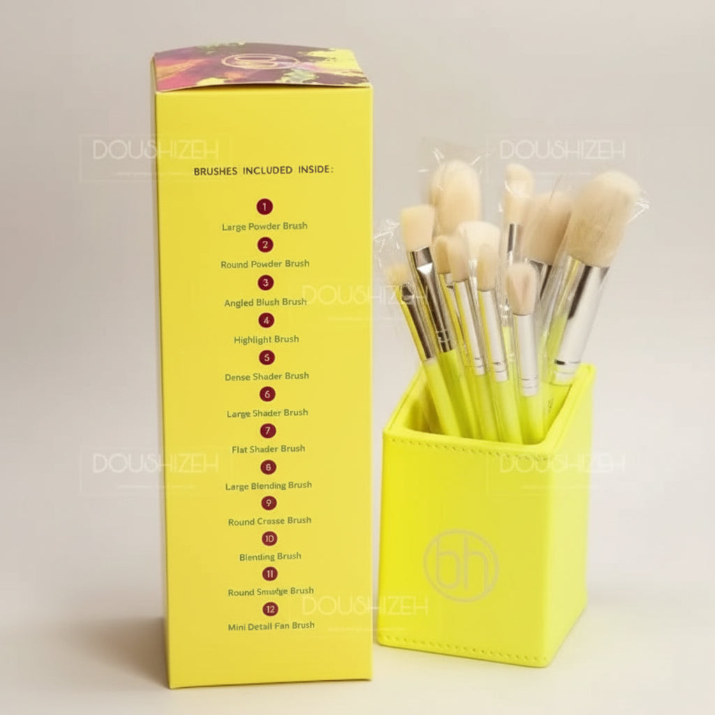 BH Cosmetics Colour Festival Brush Collection – 12 Pcs