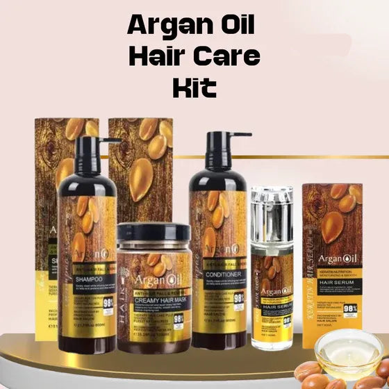 Argan Oil Hair Care Combo – 4 in 1 Set