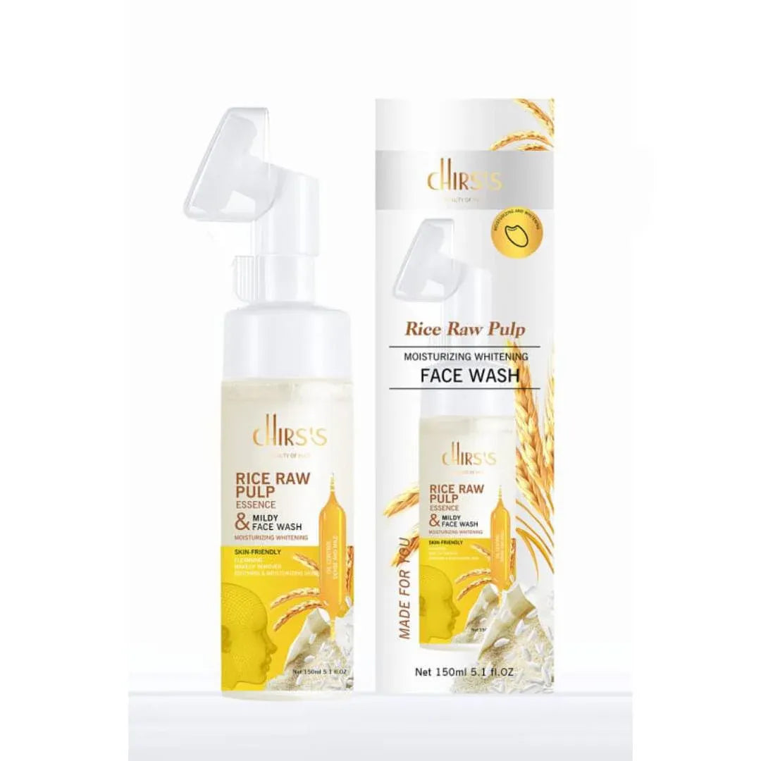 Chirs's Rice Raw Pulp Essence Face Wash – 150ml