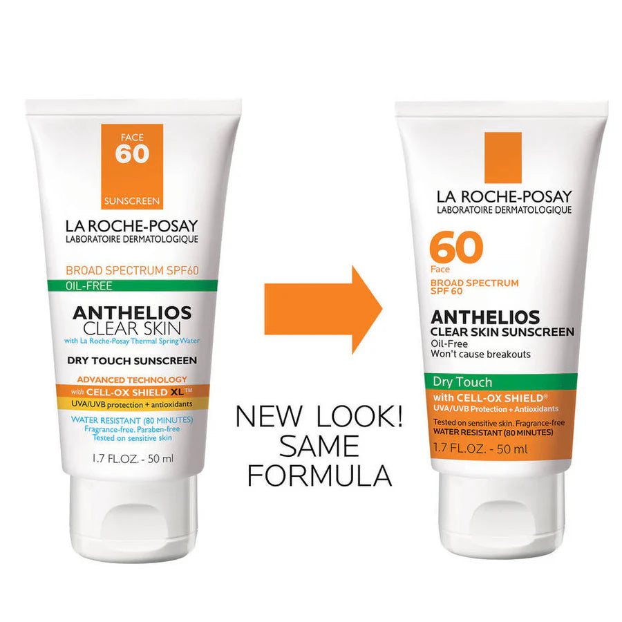 La Roche-Posay Anthelios Clear Skin Oil Free Sunscreen SPF 60 50ml