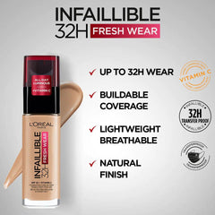 Loreal - Infallible Foundation 24H Fresh Wear