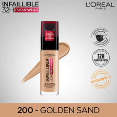 Loreal - Infallible Foundation 24H Fresh Wear