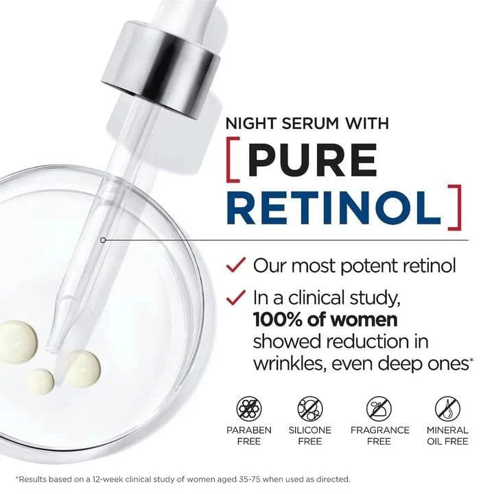 LOreal Paris Revitalift Derm Intensives Night Serum Pure Retinol 30ml